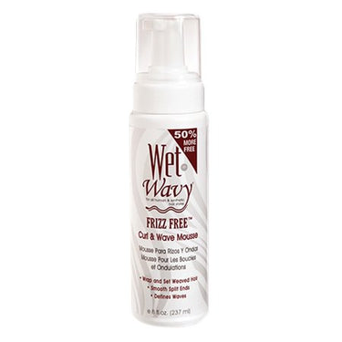 Wet-n-Wavy Frizz Free Curl & Wave Mousse – 8 fl oz - ANNS BEAUTY SUPPLY